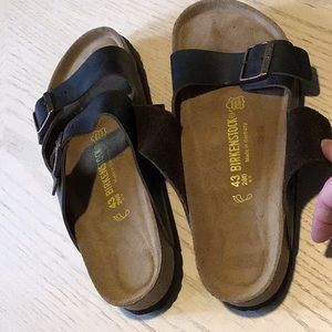 Birkenstock two strap sandals